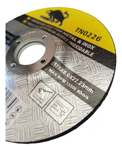 25 Discos De Desbaste 4 12 Pulgadas 4-5 Tn022623