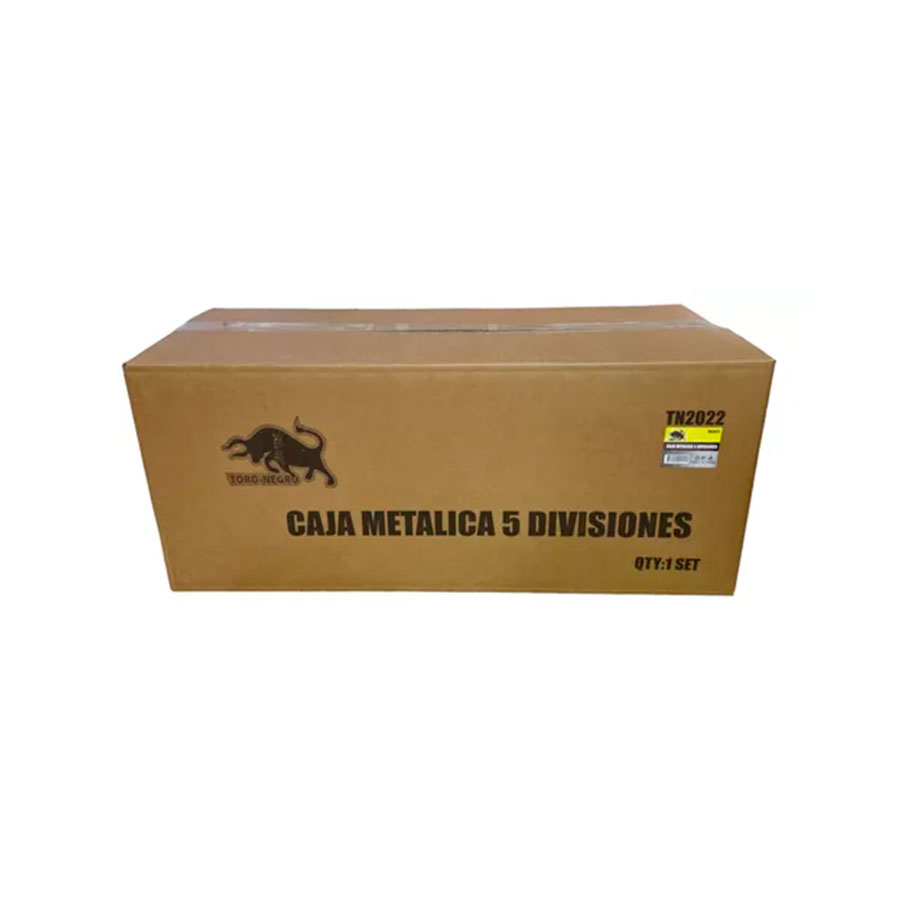 Caja Herramienta Articulada Metálica ROJA - Imagen 4