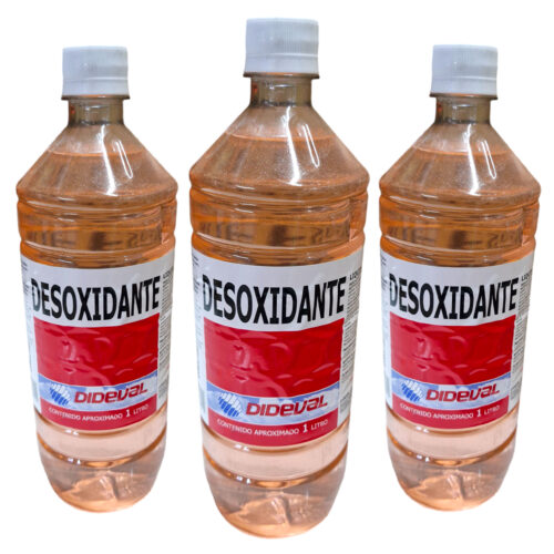 3 Pack Desoxidante Botella 1Lt