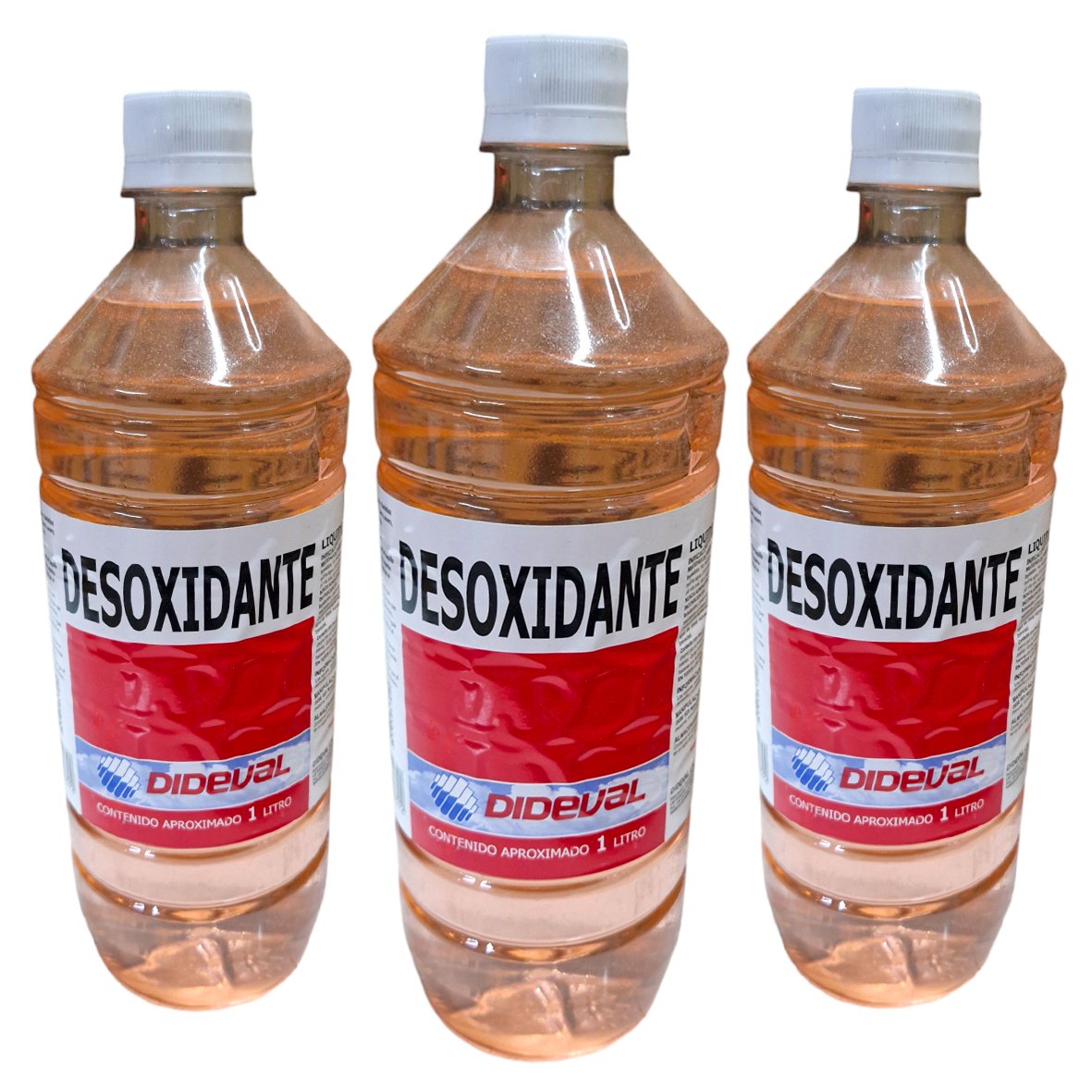3 Pack Desoxidante Botella 1Lt
