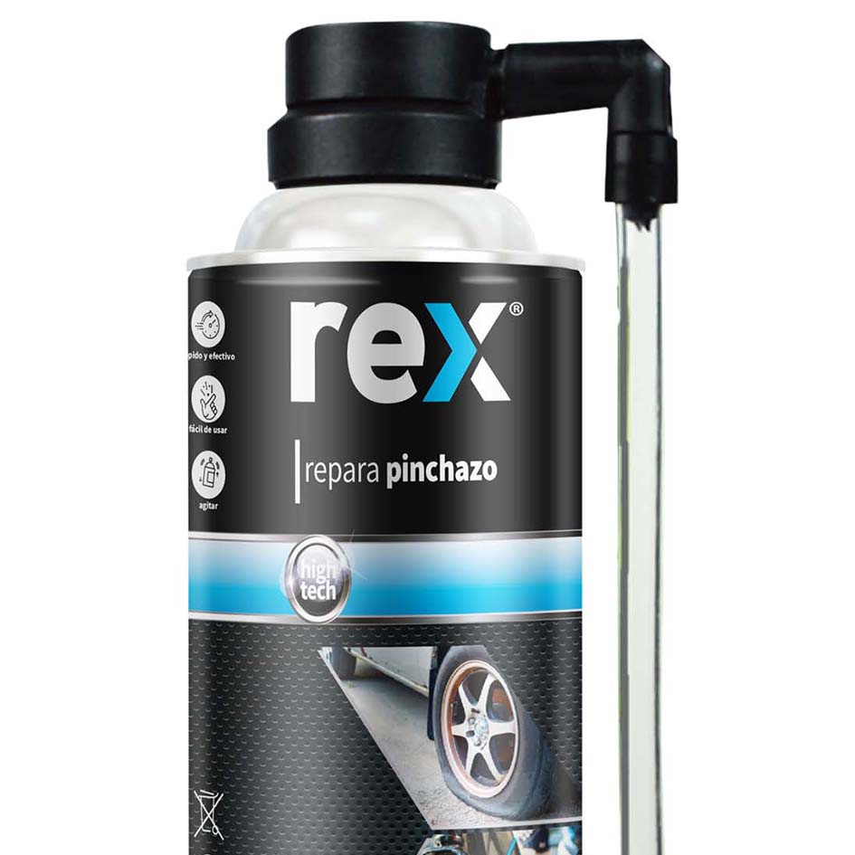 Repara Pinchazo Antipinchazo 450ml REX Emergencia SOS - Imagen 3