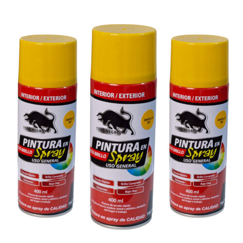 3 Pack Spray AMARILLO REY 400ml