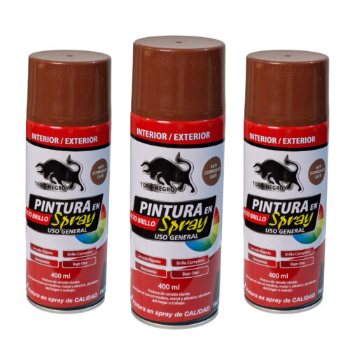 3 Pack Spray ANTICORROSIVO CAFÉ 400ml