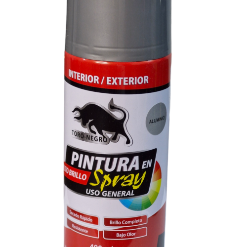Pintura Spray Aluminio 400ml valvula