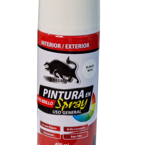 Photoroom-20240922_230536 lata Pintura Spray Blanco Mate Toro Negro fondo blanco