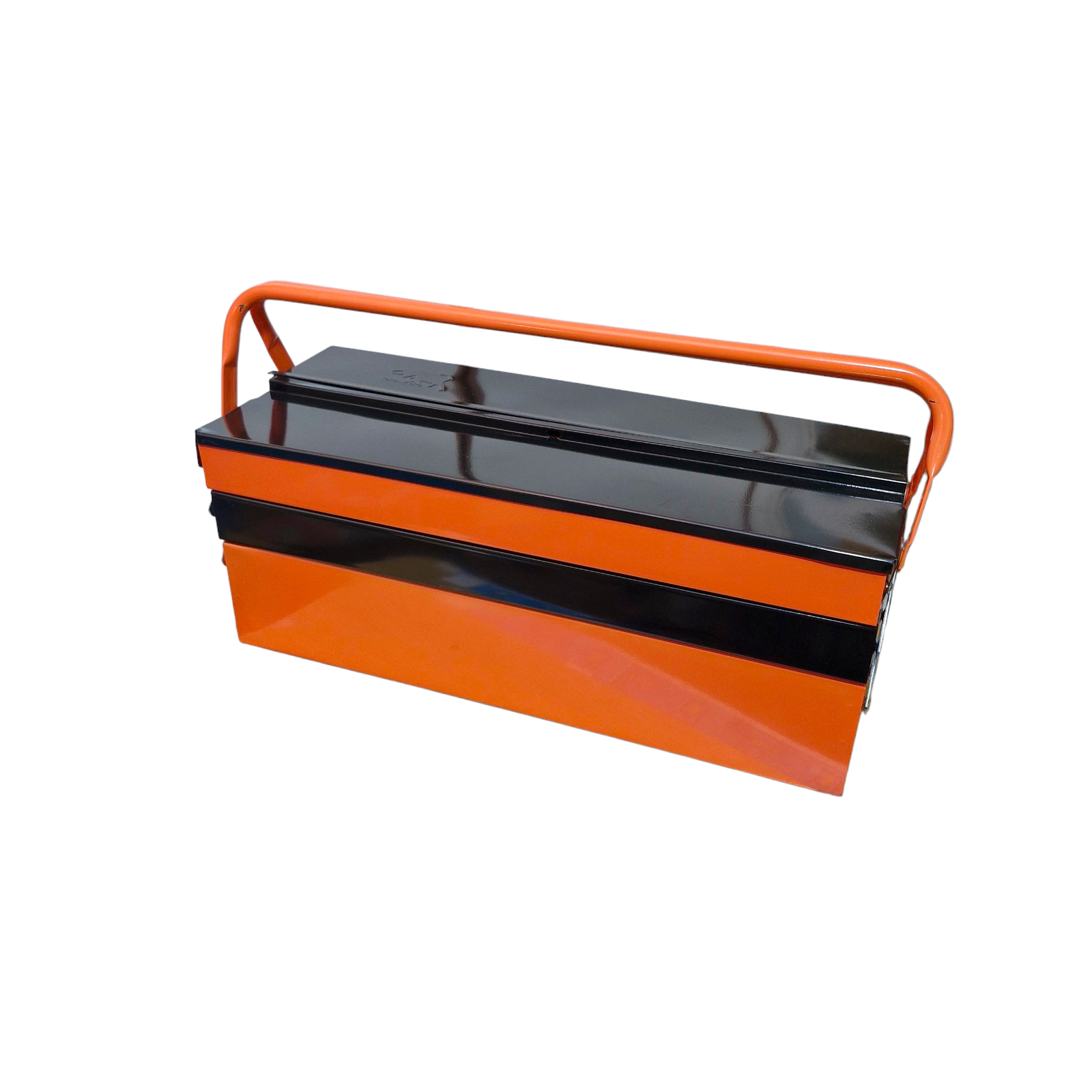Caja Herramientas Metalica Articulada Toro Negro cerrada acero