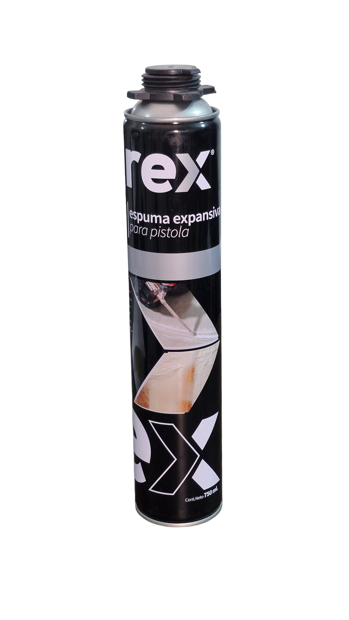 Espuma Expansiva Poliuretano REX 3 Pack para Pistola 750ml - Imagen 2
