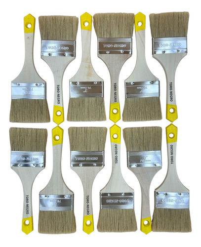Brocha 3 Pulgada Pack 12 Unidades