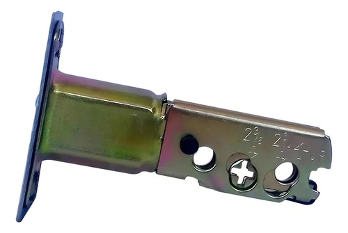 Cerradura Chapa De Seguridad Cerrojo Acero Inoxidable Color Plateado - Imagen 5