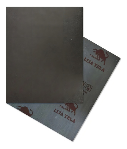 Lija Pliego Tela Para Fierro Metal 230x280mm 25 Und Grano 40 40 - Imagen 5