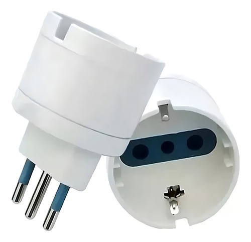 Adaptador Eléctrico Schuko 10a 250v 1500w Certificado Sec