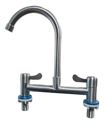 Llave Grifo Lavaloza De Acero Inoxidable Lavaplatos Acero Inoxidable - Imagen 4