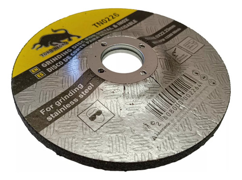 5 Discos De Desbaste 4 1/2 Pulgadas 4,5 Toro Negro - Imagen 4