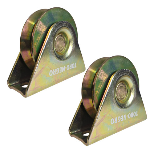 Pack Rueda Para Porton De 60mm Con Base (2pcs)