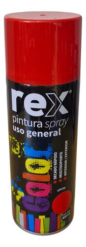Pintura En Spray Uso General Secado Rápido Rex 400ml 3 Pack - Imagen 4