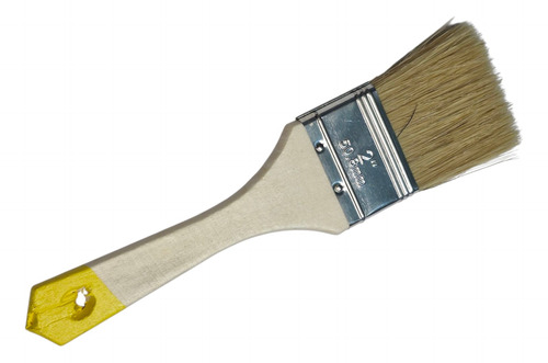 Brocha Para Pintar 2 Pulgada (50mm) Mango Madera Amarillo - Imagen 5