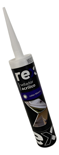 Silicona Pintable Rex Sellador Acrílico Antihongos 300 Ml - Imagen 6