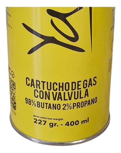 4 Gas Butano Cartucho 227 Gr Yanes Para Soplete O Cocinilla - Imagen 6