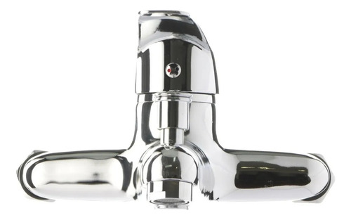 Llave Tina Ducha Monomando Cromada Mas Flexible Plateado - Imagen 5