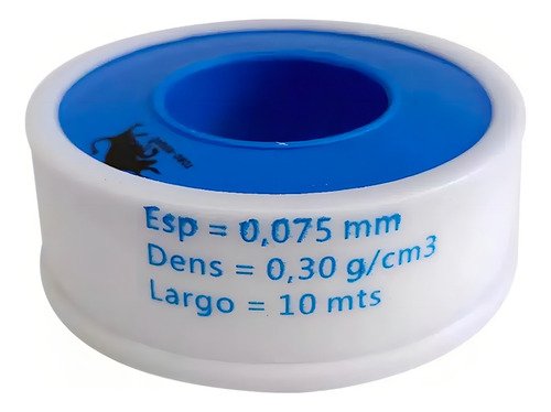 Pack 10 Cinta Teflon Para Griferia Agua 1/2 X 10m (100mts) - Imagen 6