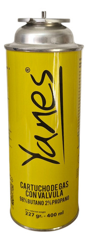 4 Gas Butano Cartucho 227 Gr Yanes Para Soplete O Cocinilla - Imagen 4