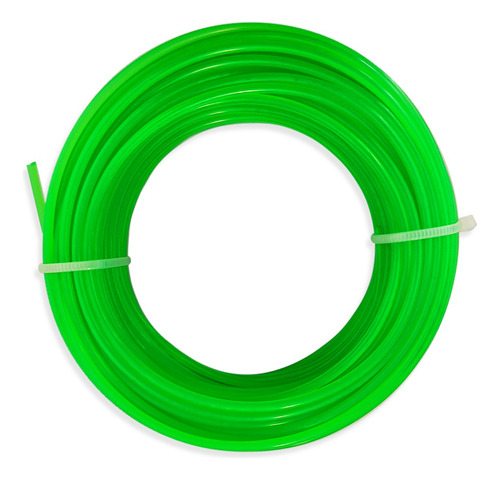 5 Set Hilo Nylon Redondo Orilladora Desbrozadora 2.4mmx 15mt Verde - Imagen 5