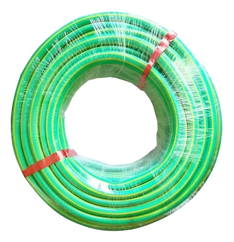 Manguera Jardín Flexible 1/2 Pulgada 20 Mts Reforzada Color Verde/amarillo