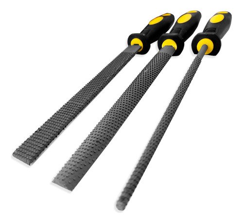 Set De 3 Limas Escofinas Para Madera Profesional - Imagen 3