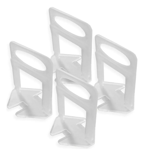 Clips Separador Nivelador Cerámica Porcelanato 3mm 100pcs Blanco - Imagen 3