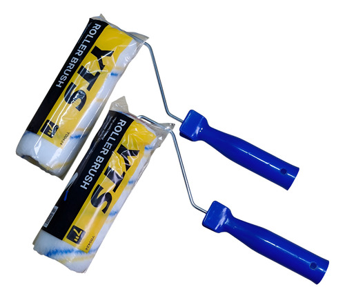 Rodillo Pintura Fibra Chiporro Sintético 18cm 2 Unidades