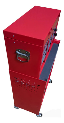 Gabinete Caja Para Herramientas 10/c Metálico Profesional. Color Rojo - Imagen 4