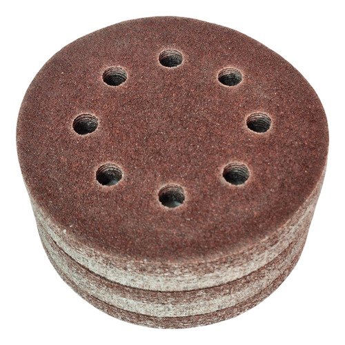 50 Disco Lija Pulir Madera 115mm Con Velcro Granos - Imagen 3
