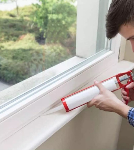 Silicona Pintable Rex Sellador Acrílico Antihongos Blanco Cartucho 300 Ml Uso General Juntas Ventanas Puertas Interiores Exteriores - Imagen 3