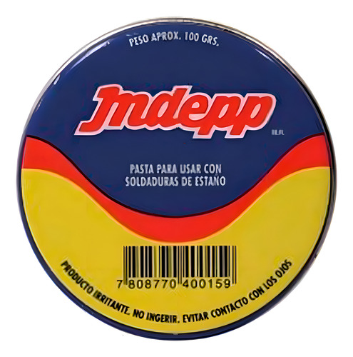 Pasta Fundente 100cc Indepp