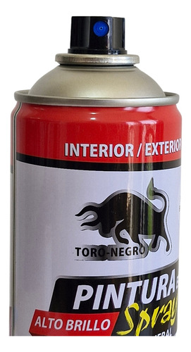 Pintura Esmalte Aerosol Toro Negro Blanco Mate 400ml Secado Rápido - Imagen 3
