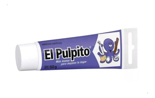 Adhesivo De Montaje El Pulpito - 50gr - 6 Unidades - Blanco Blanco - Imagen 3