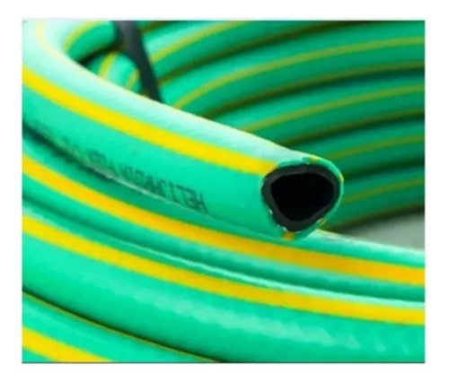Manguera Jardín Flexible 1/2 Pulgada 15 Mts Reforzada Verde/amarillo - Imagen 4
