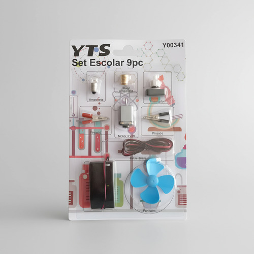 Kit Circuito Eléctrico Escolar 9 Piezas Yts - Imagen 4