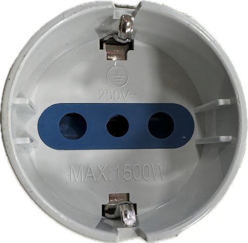 Adaptador Eléctrico Schuko 10a 250v 1500w Certificado Sec - Imagen 3