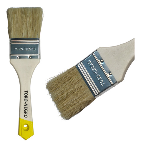 Brocha Para Pintar 2 Pulgada (50mm) Mango Madera Amarillo