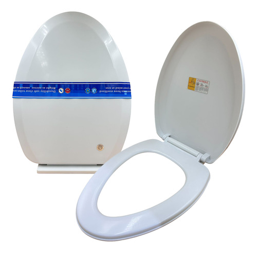 Tapa Asiento Para Baño Wc - Cierre Suave - Y00397 Color Blanco