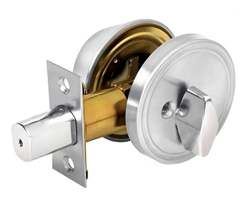 3 Uds Cerradura Chapa De Seguridad Cerrojo Acero Inoxidable Plateado - Imagen 4