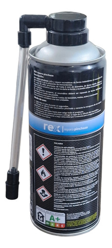 Repara Pinchazo Antipinchazo 450ml Rex 30012 Emergencia Sos - Imagen 3