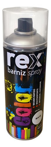 Barniz En Spray Secado Rápido Rex 400ml