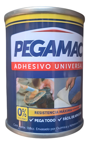 Adhesivo De Contacto Pren Pegamac 118cc