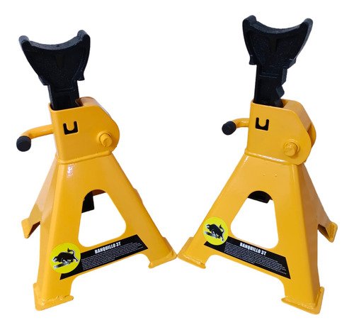 Kit Banquillo Caballete 3 Ton + Gata Hidraulica 2 Ton - Imagen 4