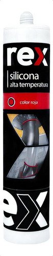 Silicona Alta Temperatura Roja REX 300ml Para de Juntas Motor y Hornos (315°C) - Imagen 4