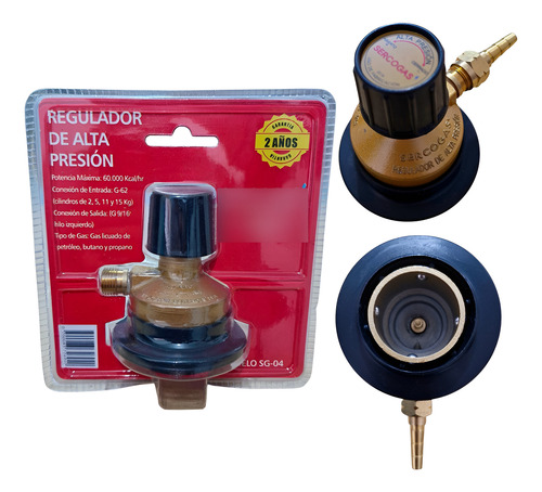 Regulador De Gas De Alta Presión Certificado